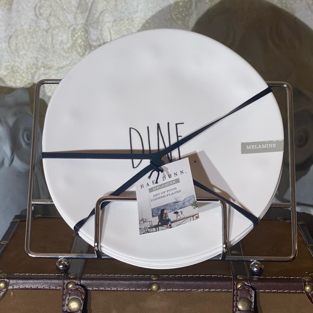 ⚡️⭐️Rae Dunn "DINE" Dinner Plates